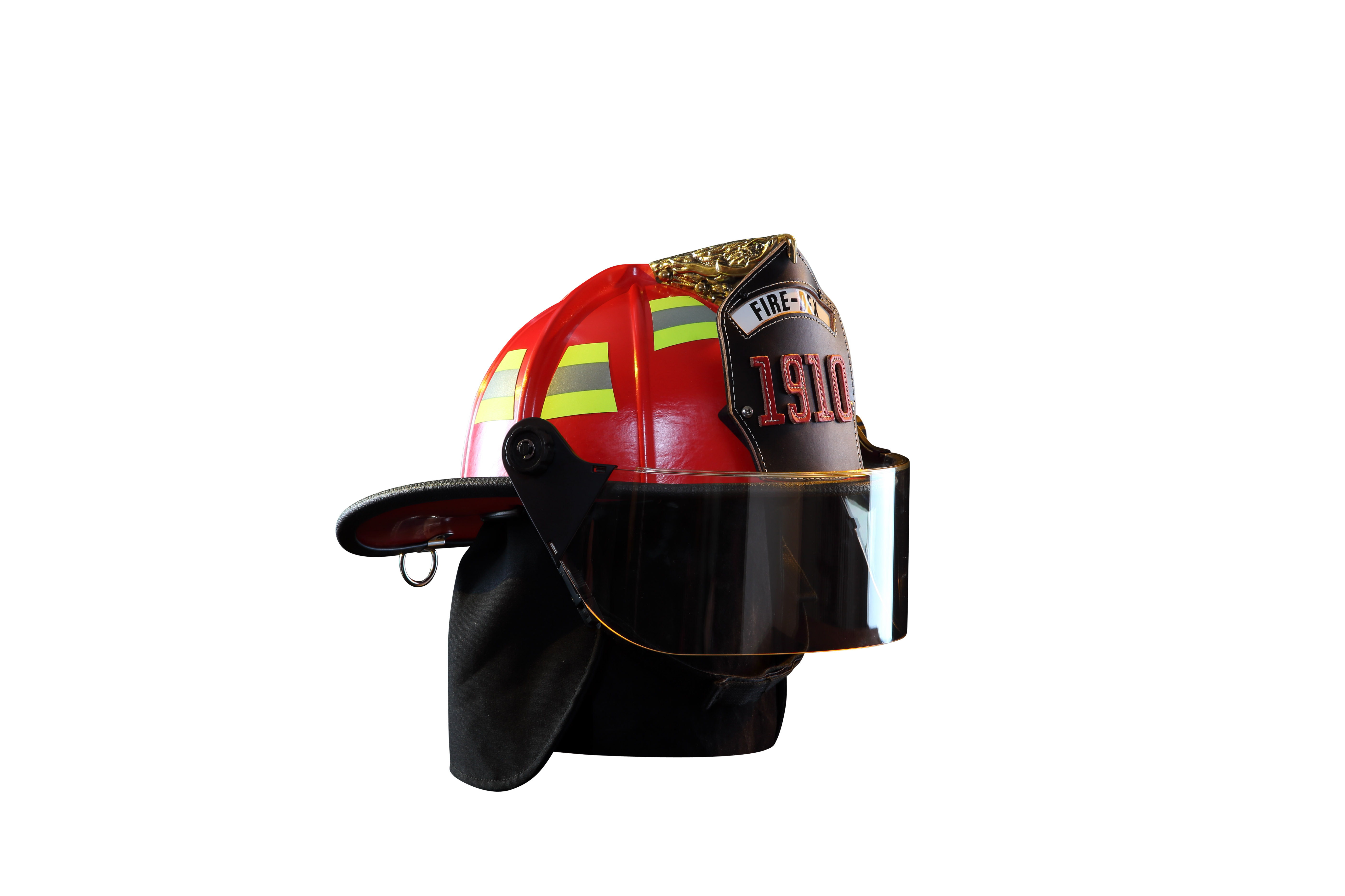 FireDex_1910 Traditional Helmets- Red-Front_1944