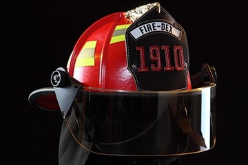 4" Visor for 1910 Traditional Helmet
