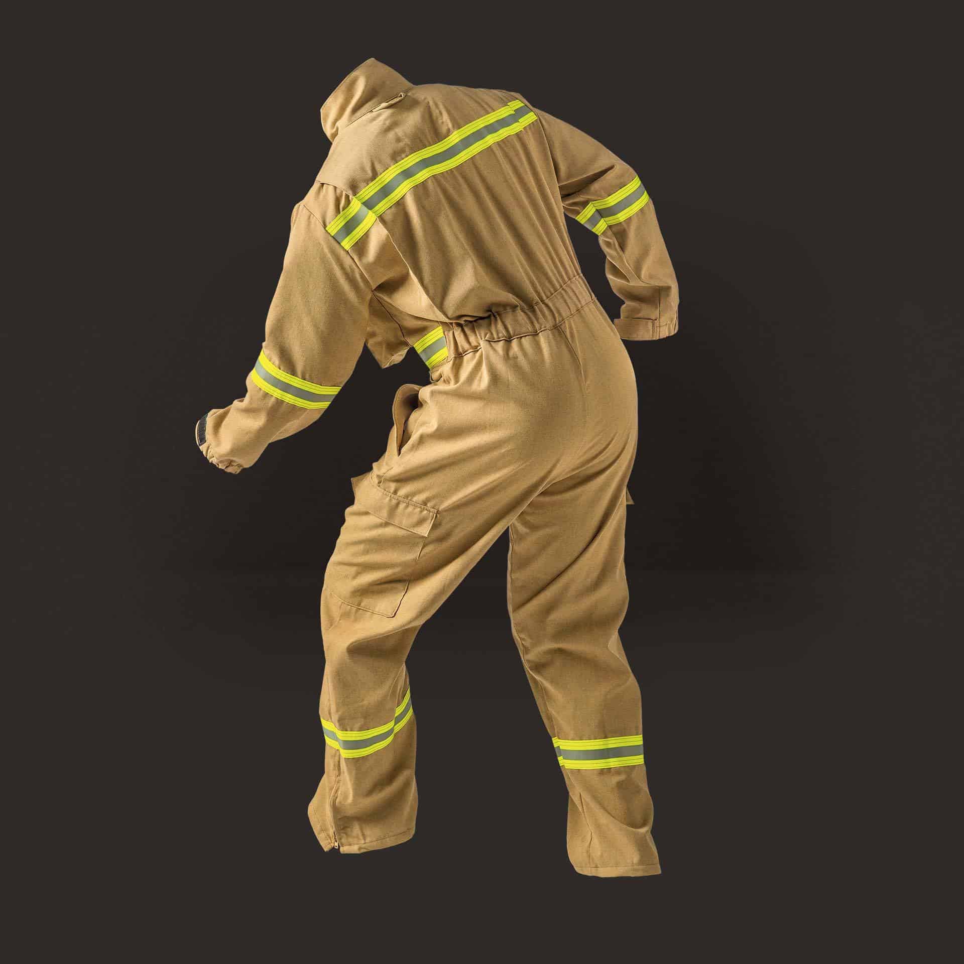 2 TECGEN Coverall Back Tan