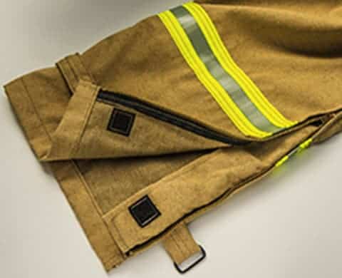 TECGEN51 Fireman Fatigues zippered leg cuff opening