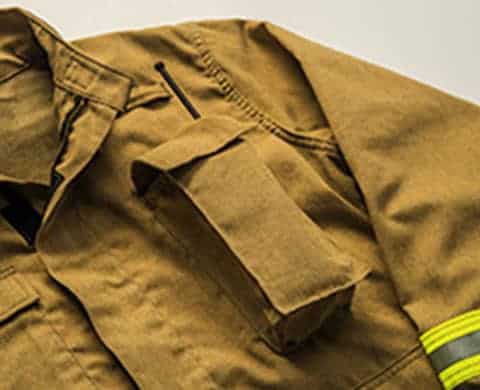 TECGEN51 Firemen Fatigues custom radio pocket2