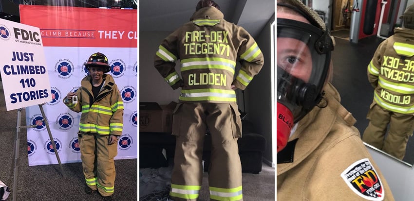 Firefighter Crystal Glidden