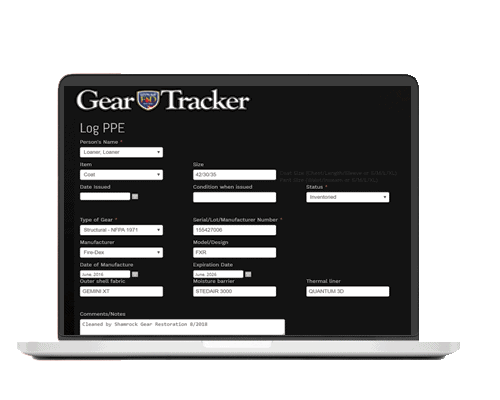 GearTracker Record Keeper