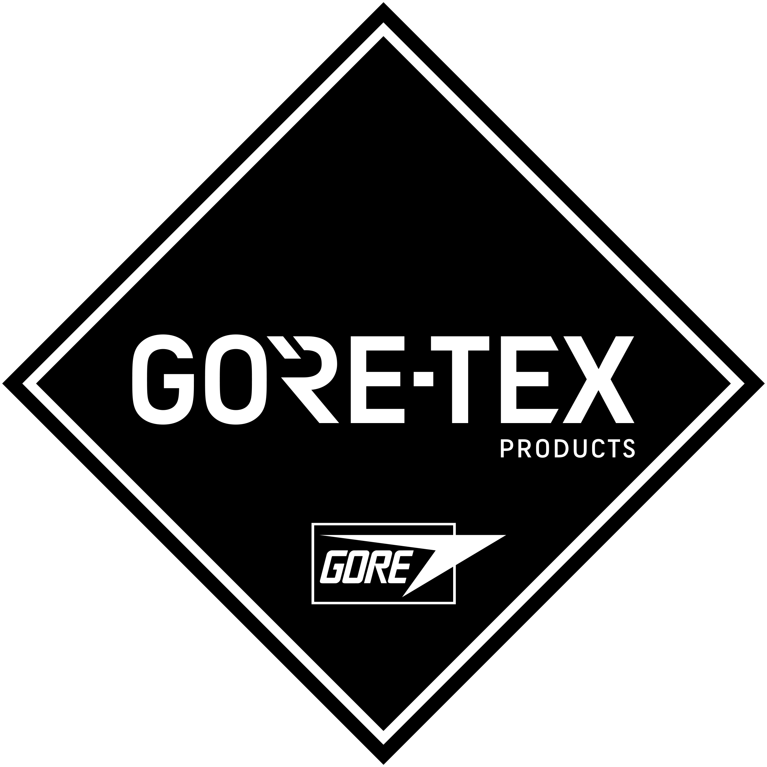 Gore Tex Logo_ Black _ White