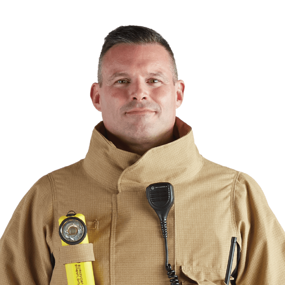 Collar on AeroFlex Turnout Gear