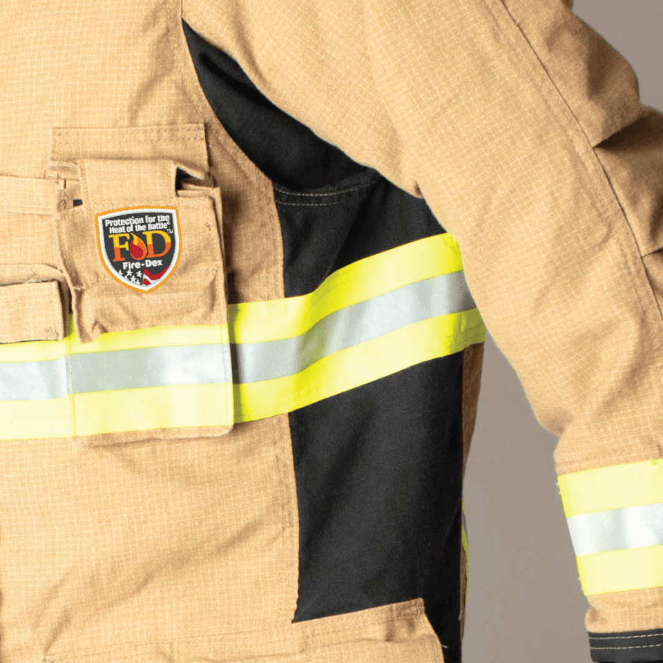 VaporLite Panels on AeroFlex Turnout Gear