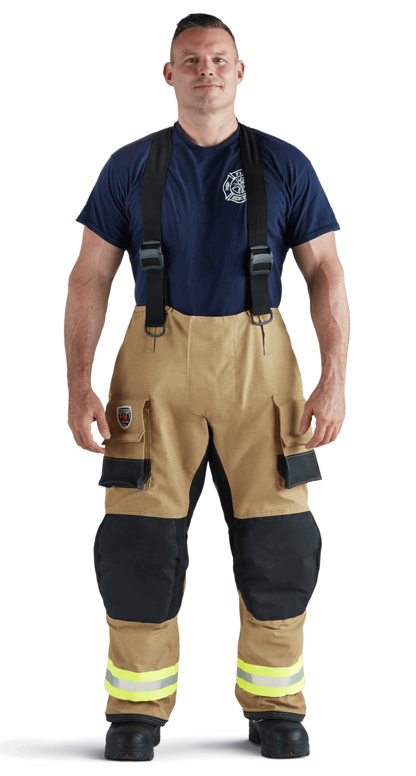Firefighter in Gear.