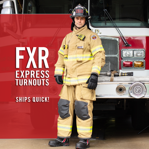 FireExpress EX Series　EX-CR R Express Turnouts | Fire-Dex