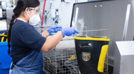 Ultrasonic Cleaner for firefighter gear